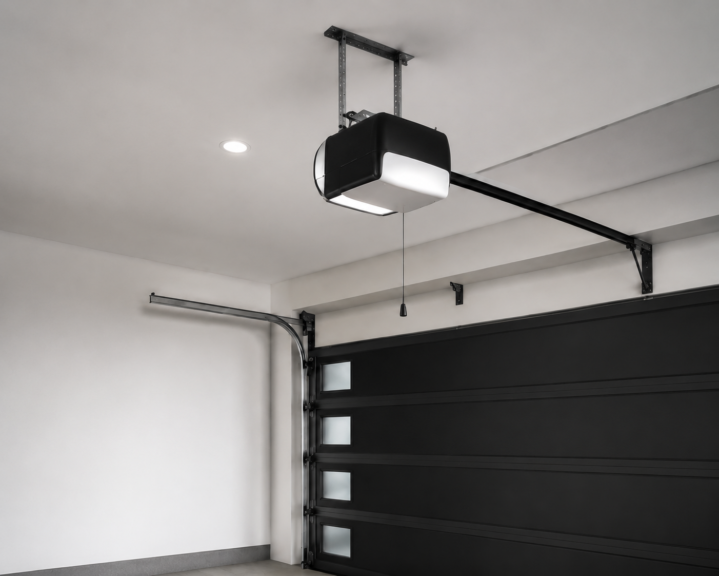 Residential garage door opener installation in Metro Detroit